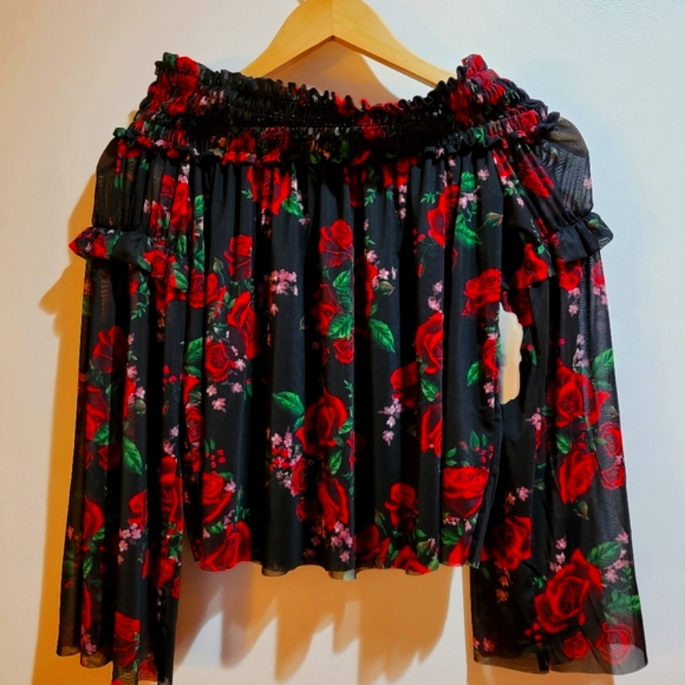 Off shoulder blouse